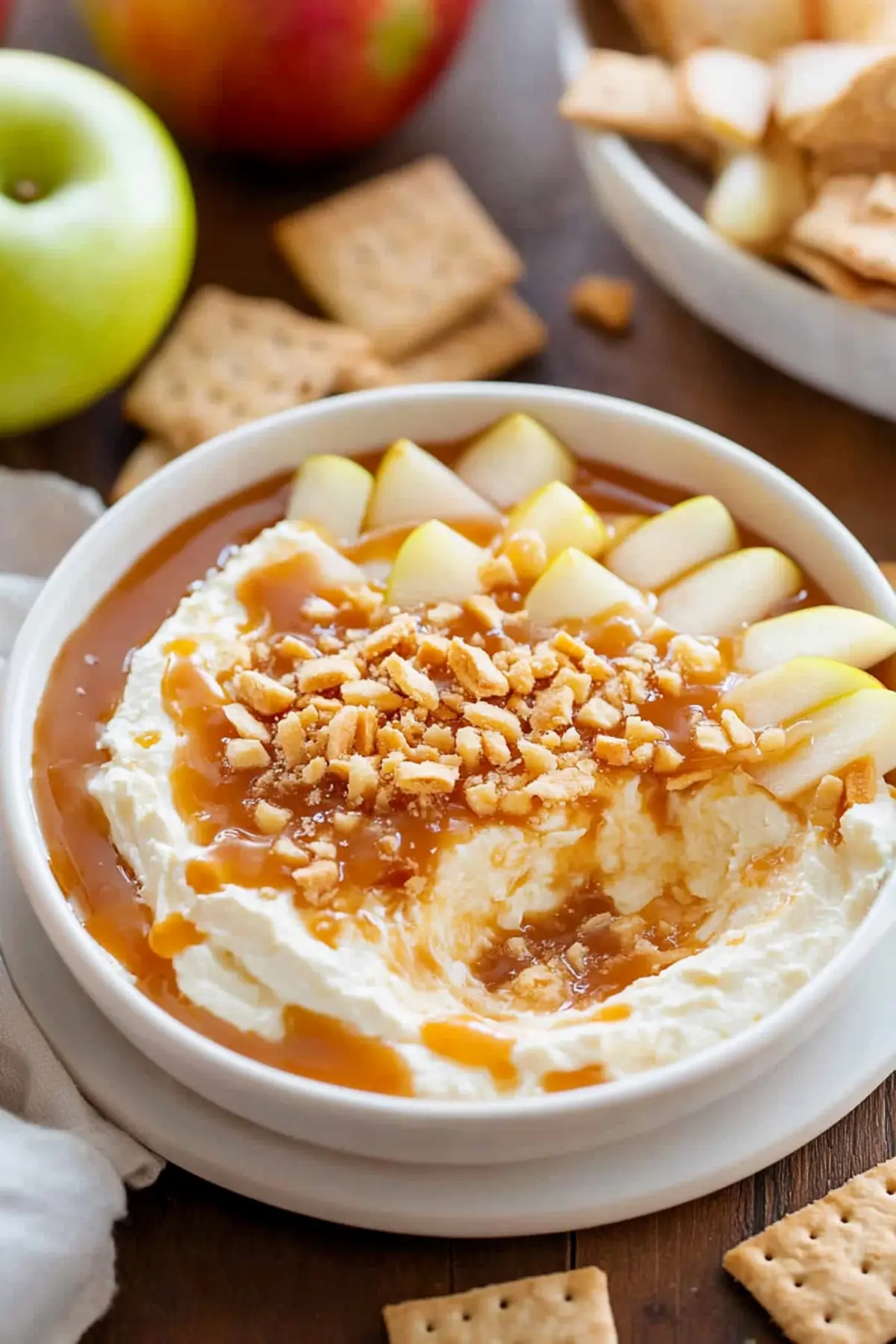 Cream Cheese Caramel Apple Dip