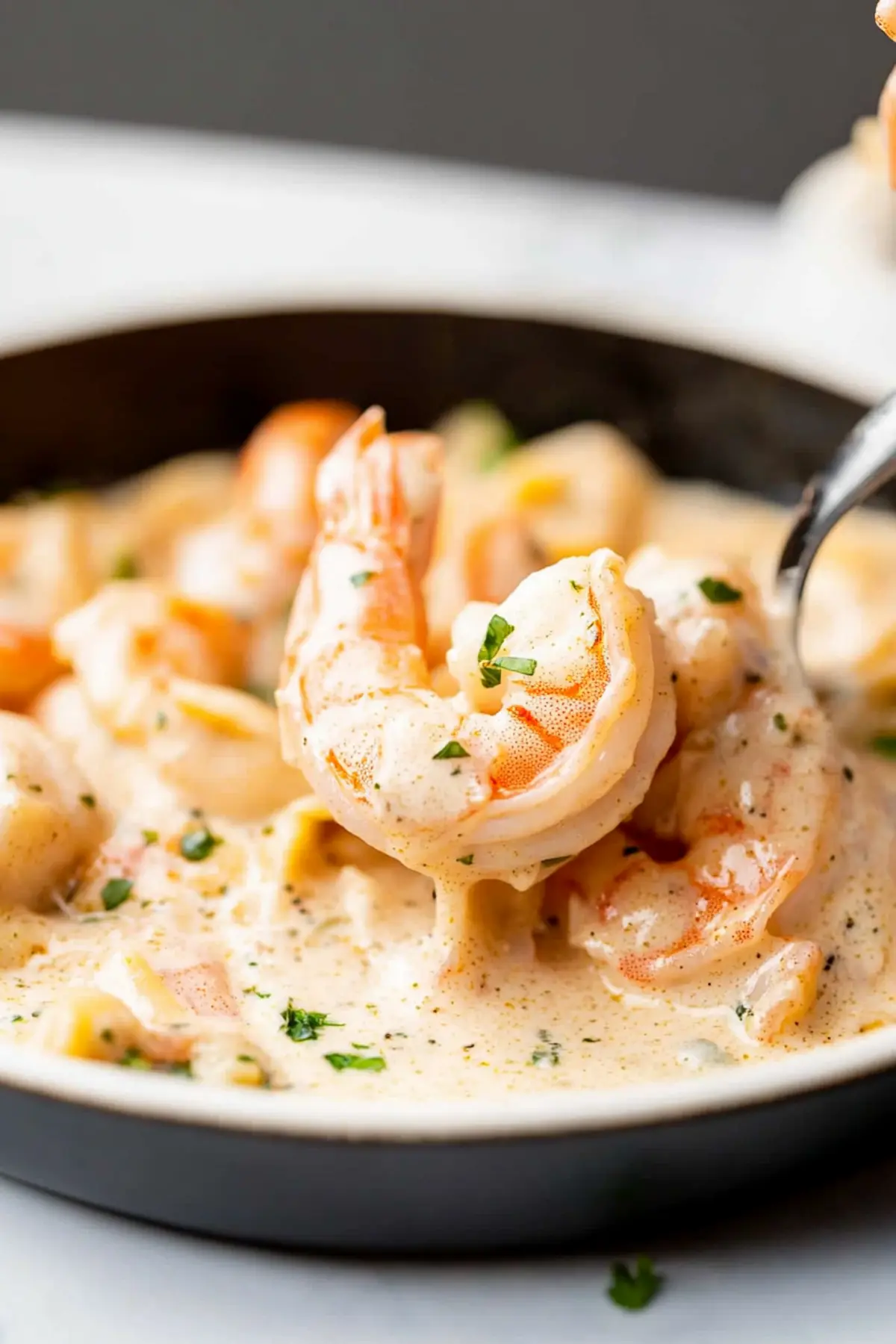 Creamy Garlic Shrimp
