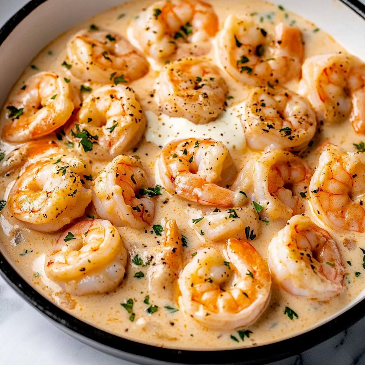 Creamy Garlic Shrimp