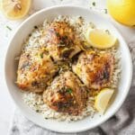 Crock-Pot Lemon Chicken and Rice