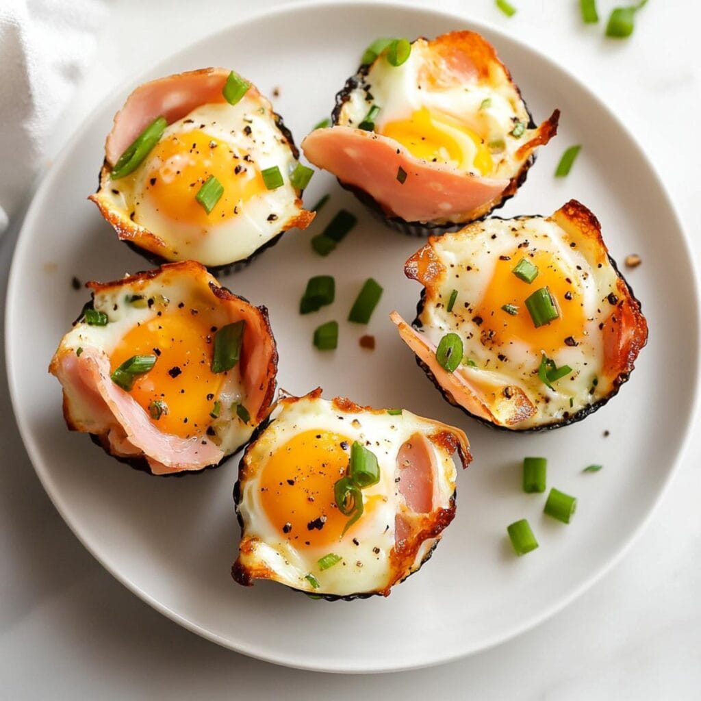 Ham and Cheese Egg Cups