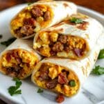 High-Protein Breakfast Burritos