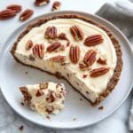 Keto Butter Pecan Ice Cream Pie