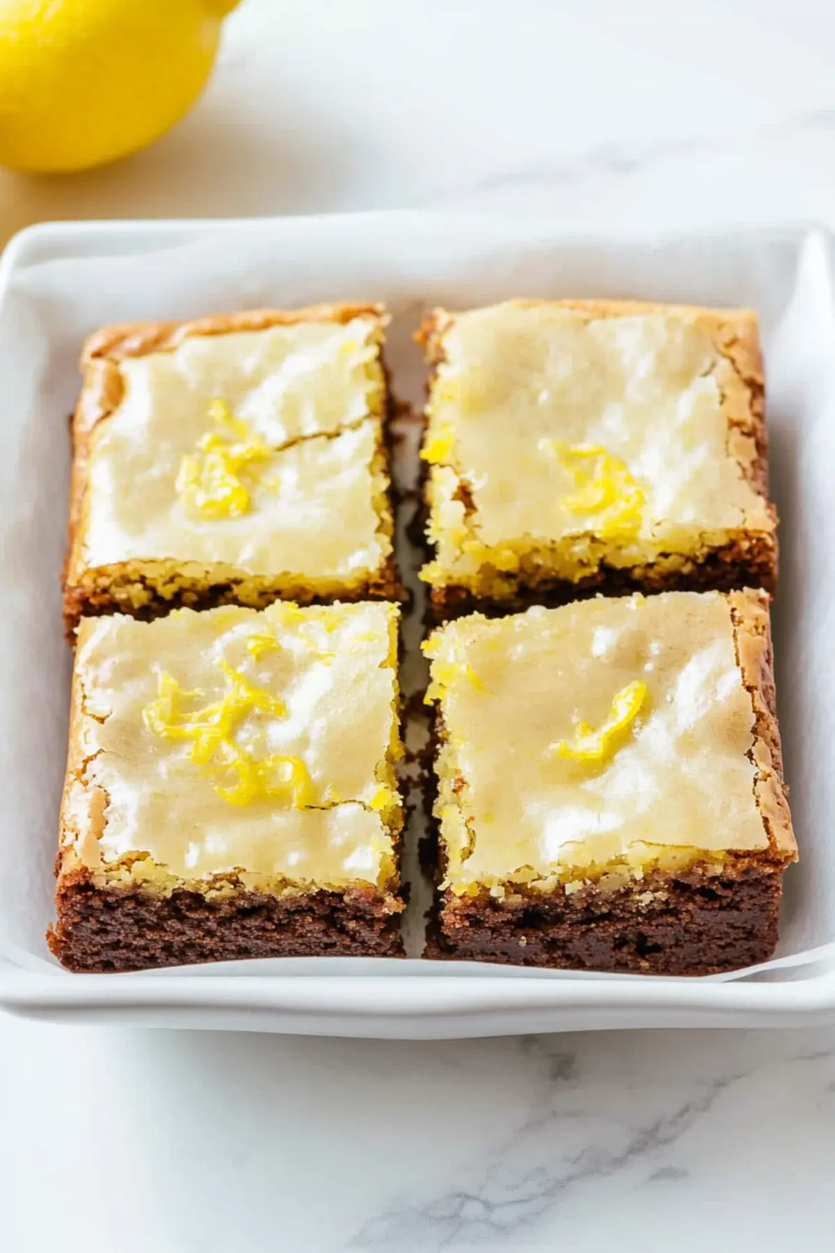 Lemon Brownies