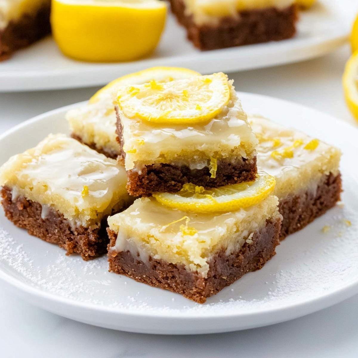 Lemon Brownies