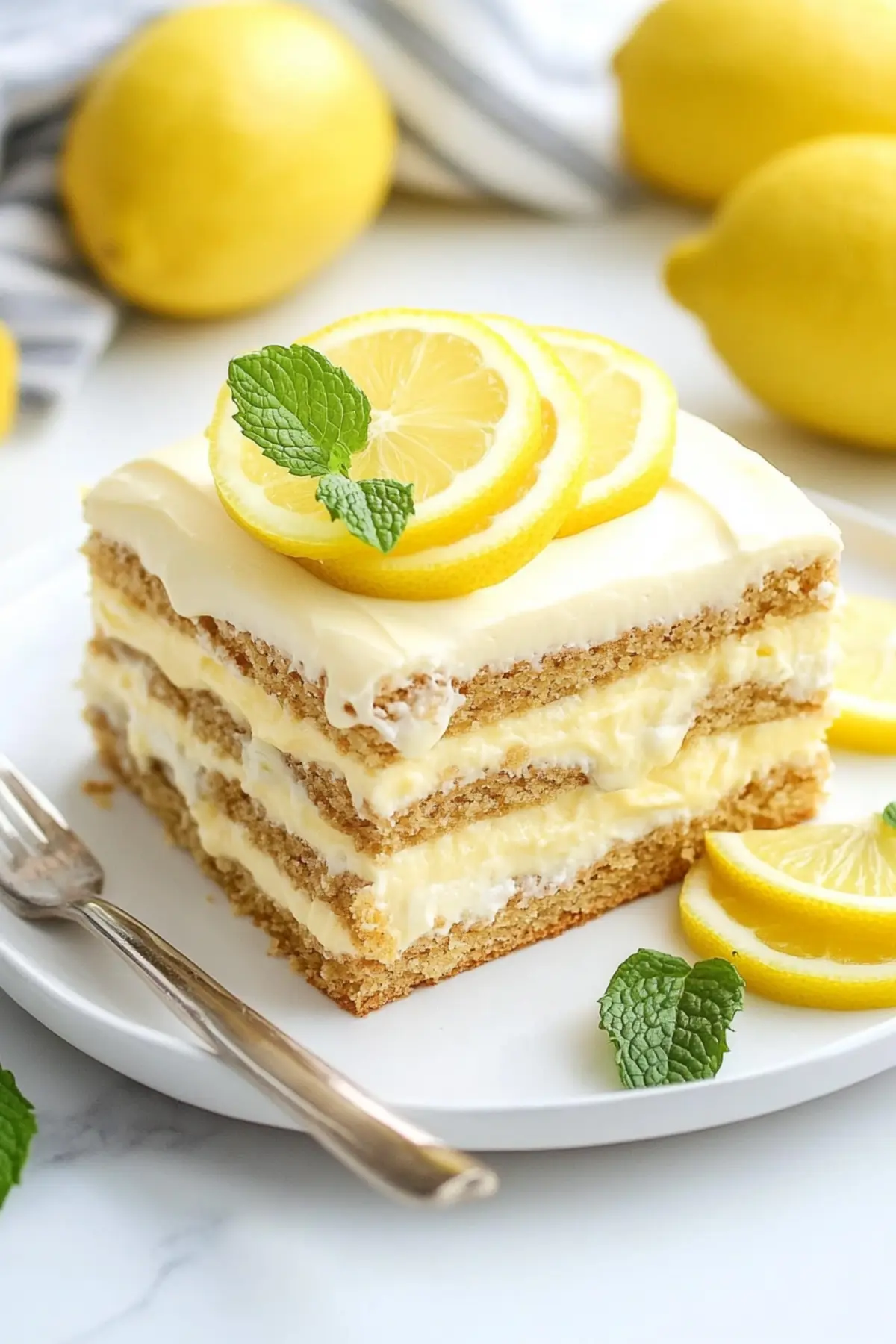 Lemon Eclair Cake