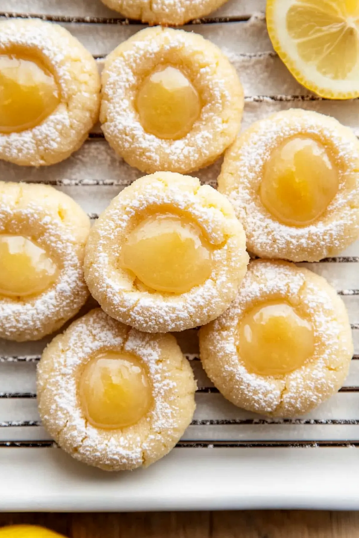 Lemon Thumbprint Cookies