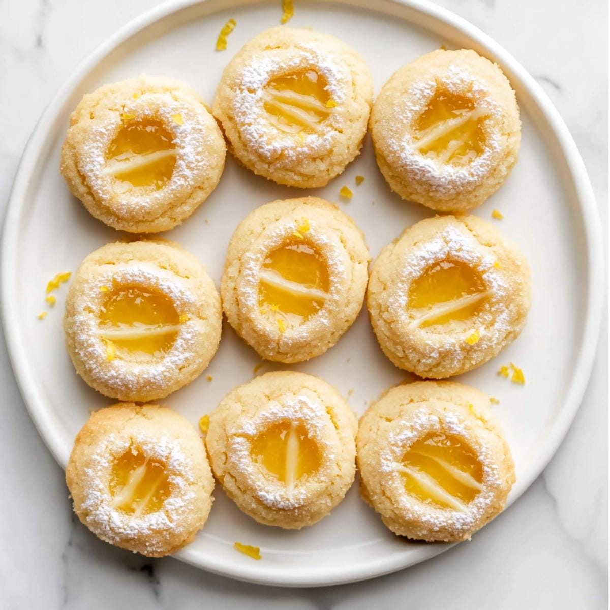 Lemon Thumbprint Cookies