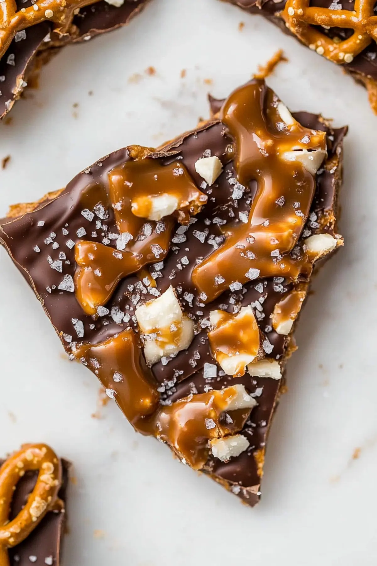 Salted Caramel Pretzel Bark