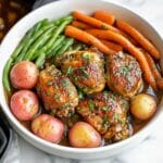 Slow Cooker Honey Garlic Chicken and Veggies