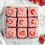 Strawberry Brownies