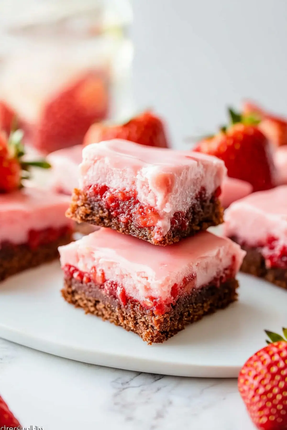 Strawberry Brownies