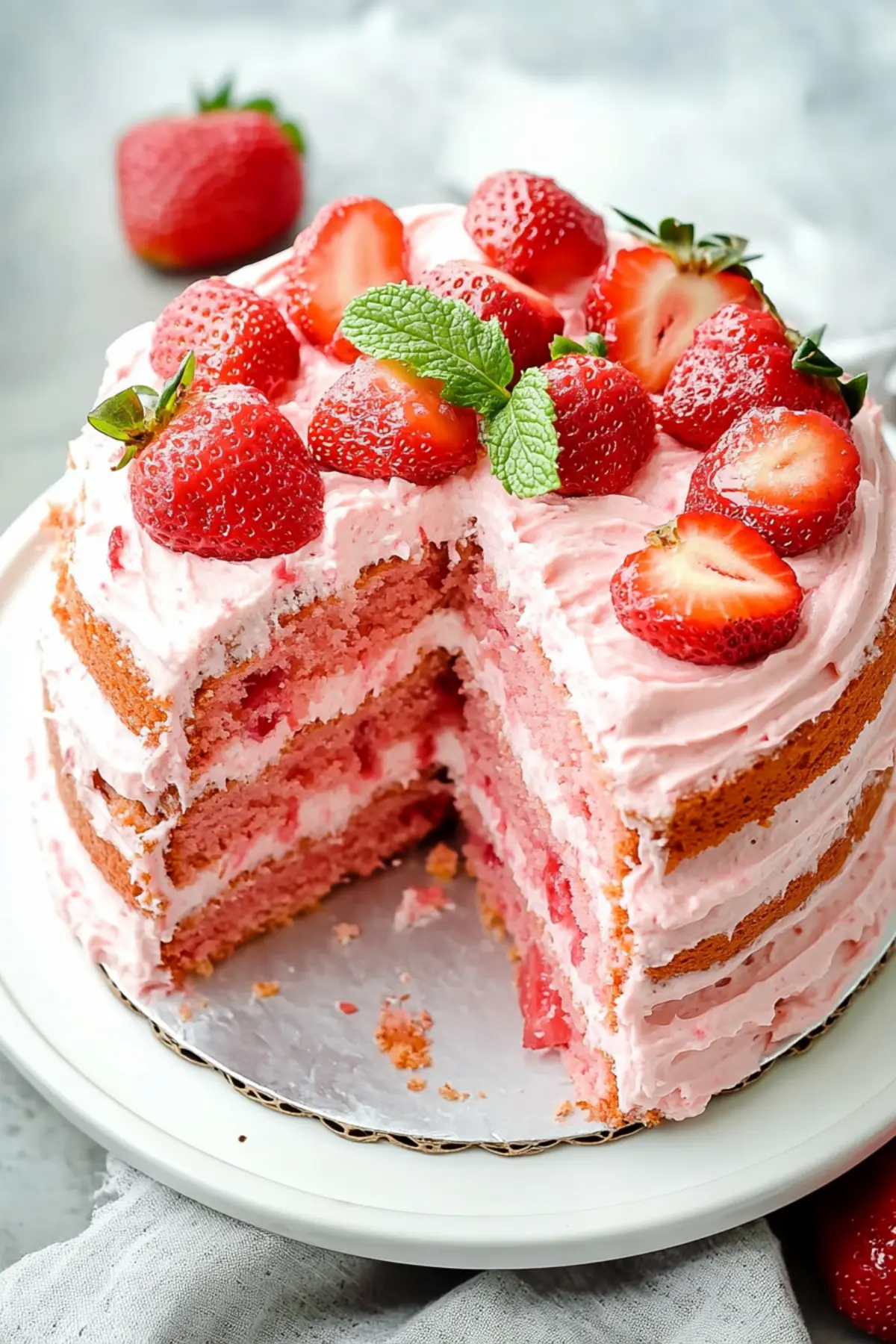 Strawberry Cake