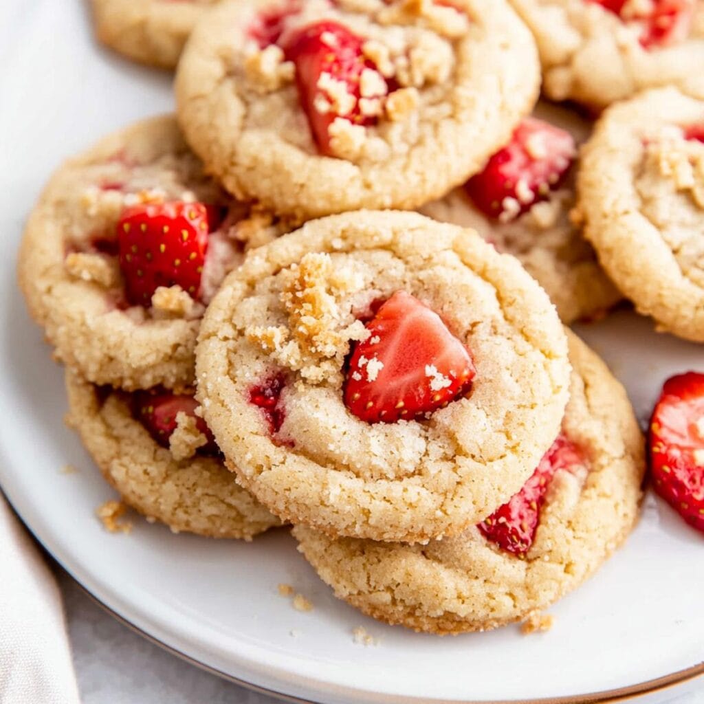 Strawberry Shortcake Cookies